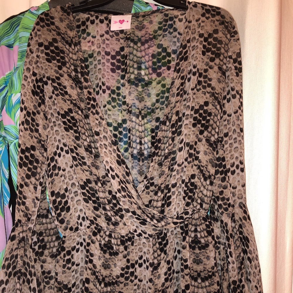 Snakeskin Buddy Love Romper